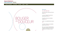Desktop Screenshot of espace-feldenkrais.ch